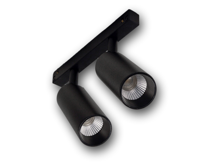 ELISA-2  48V 2x11W  33° 2x1011lm 3000k Dali  CRI90 Noir