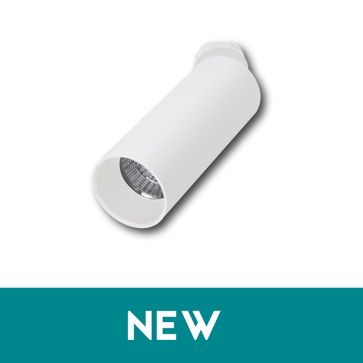 Spot LED TECO NAULA 9W 1900-3000K Ra90 Dim Blanc 34° 40x105mm