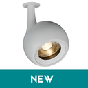 TECO LED Spot NAULA 9W 3000K Ra90 Dim Blanc 34° 75x106mm