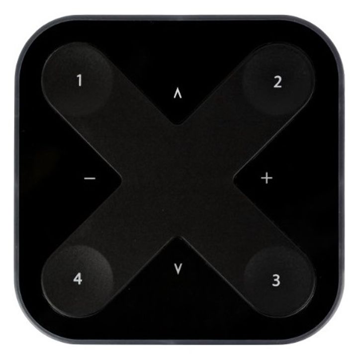 Boutton CASAMBI Xpress 8 functies + dimmen LR Zwart