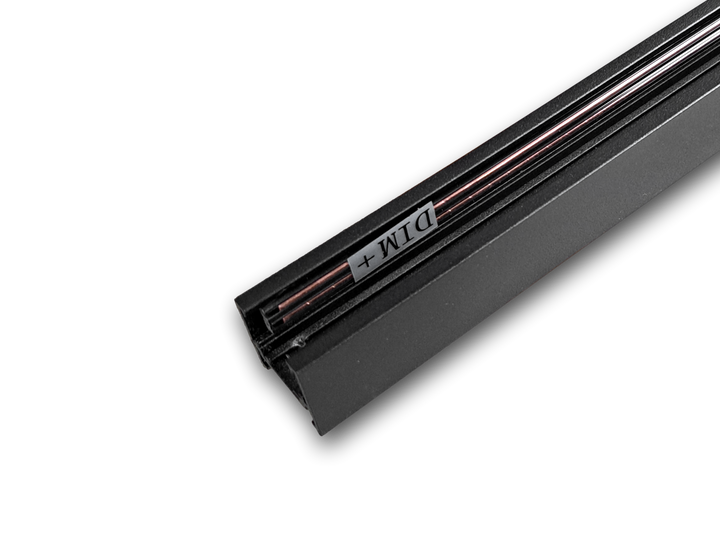 Rail apparent 48v  L3000mm Noir H 29