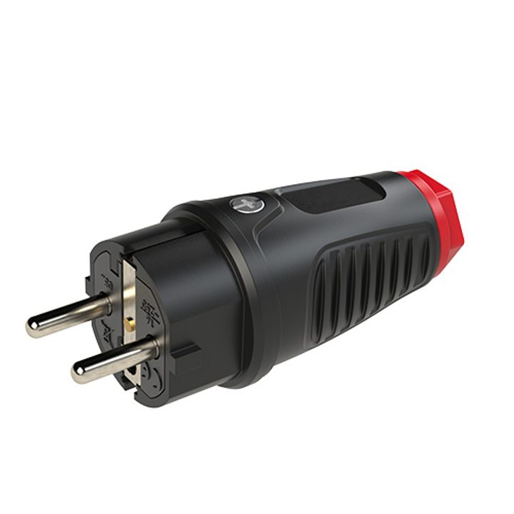 RUBBEREN MOBIELE STEKKER IP54 16A 2P+T 250V