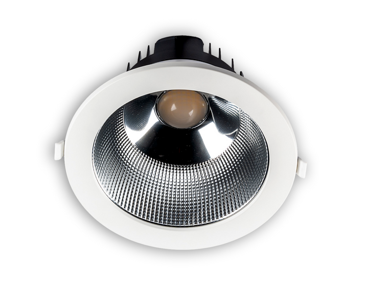 Downlight LED KOMET-R 7'' 28W 3K-4K IP54 Réflecteur Prysm.Alu - Sans driver