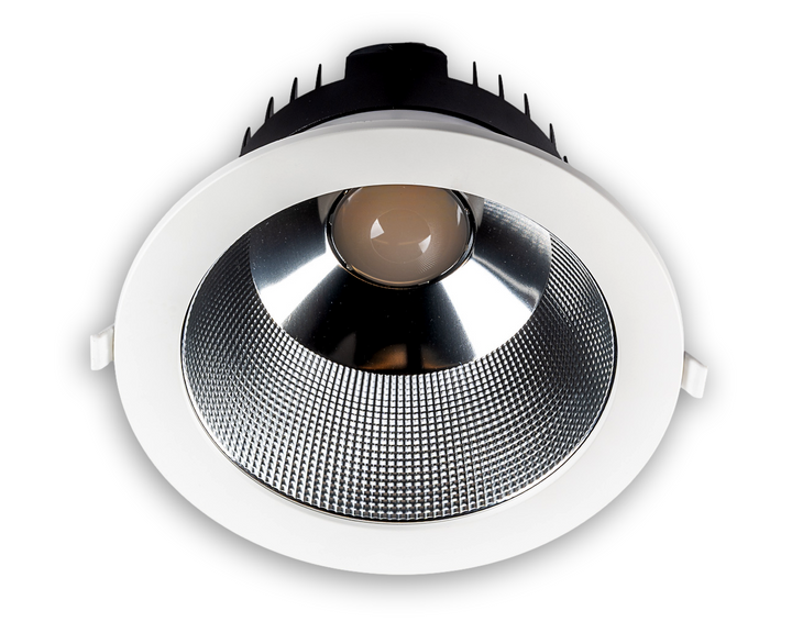 Downlight LED KOMET-R 8'' 35W 3K-4K IP54 Réflecteur Prysm.Alu - Sans driver