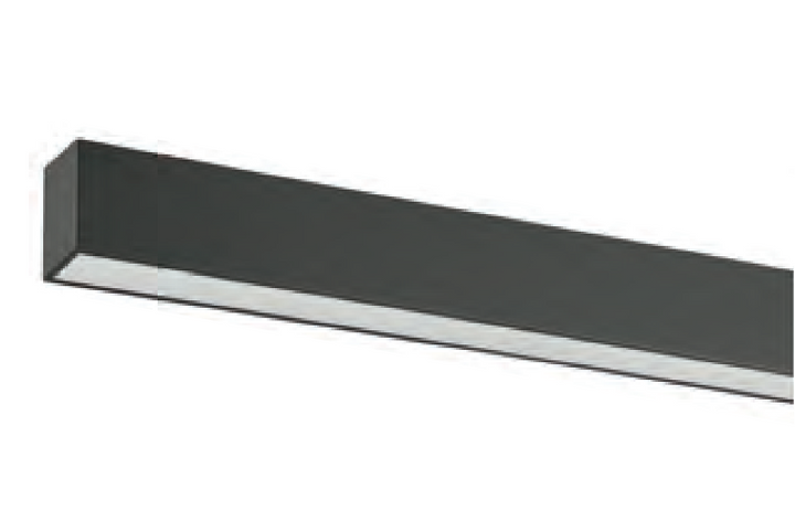 DL-System 1200cm 40/50/60W  1-10V CCT Umbra Grey Umbra Grey RAL7022 +Ophangkit