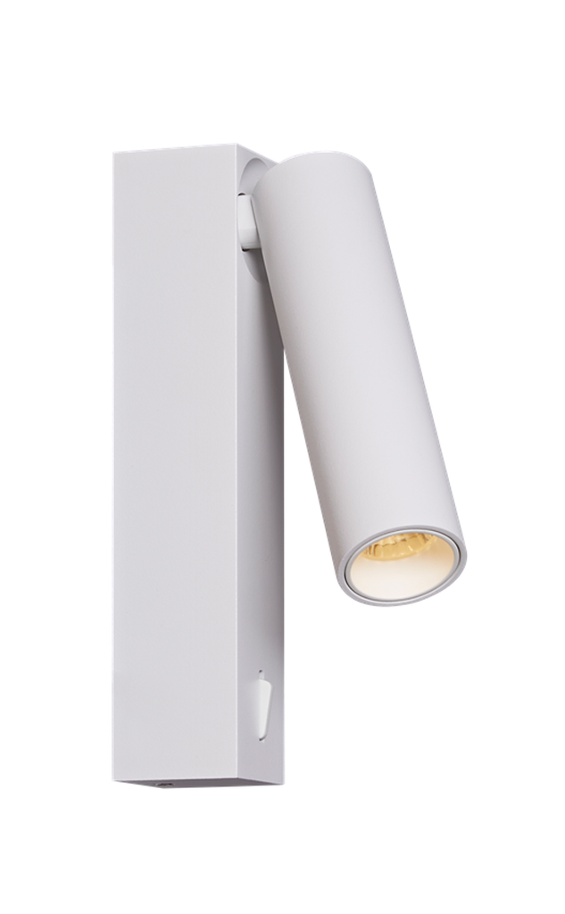 TIBET-3 wall mounted adjustable spotlight on base 5W 2700K 34° (driver included) white