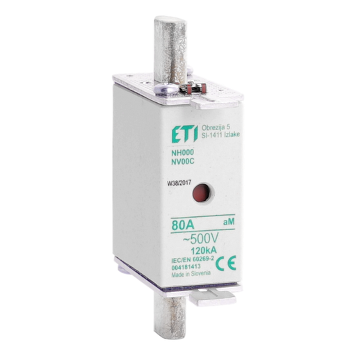 [/004181413] Fusible à couteaux taille 00C aM 80A