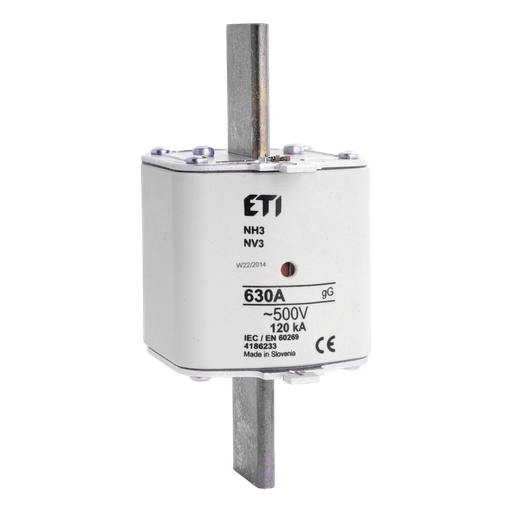 [/004186233] Fusible à couteaux taille 3 gG 630A