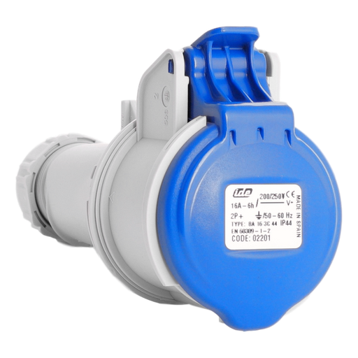 [/02201] IDE CEE 16A 3p 230VAC IP44 prise mobile