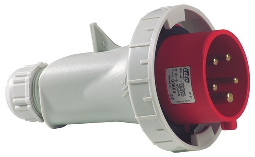 [/02652] Fiche mobile 63A 230V 3P+T IP67