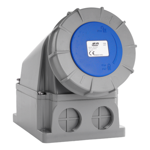 [/02871] IDE  CEE  63A 2p+T 250V IP67 prise apparente