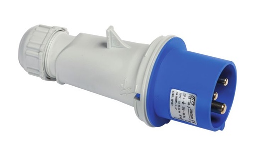 [/03102] Fiche mobile IDE 3p+T 16A 400VAC IP44