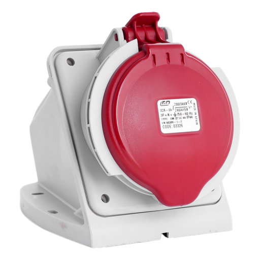 [/03326] IDE CEE 32A 5p 400VAC IP44 prise murale