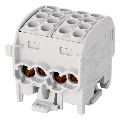 [/080220-0-4] Kabelklemme HLAK35 C 1p 4x35, 4x25mm² Cu L Grau