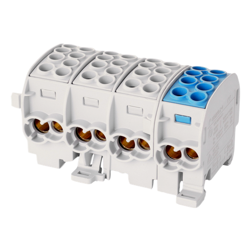 [/080240-1-4] Aftakklem HLAK35 C 4p 2x35, 2x25mm² Cu 3LN