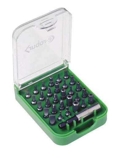 [/084370] Screwdriver bits - 31 pieces
