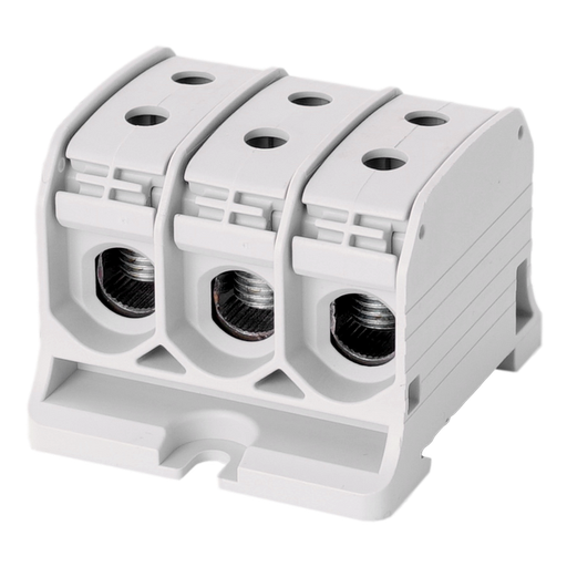 [/087330-0-3] Bornier de racc. RKA 3p 50mm² Cu+Al gris