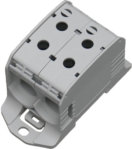 [/087520-3-3] Bornier de racc. RKA 1p double 95mm² Cu+Al brun