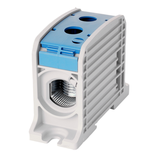 [/087810-1-3] Borne de racc. RKA 1p 185mm² Cu+Al bleue