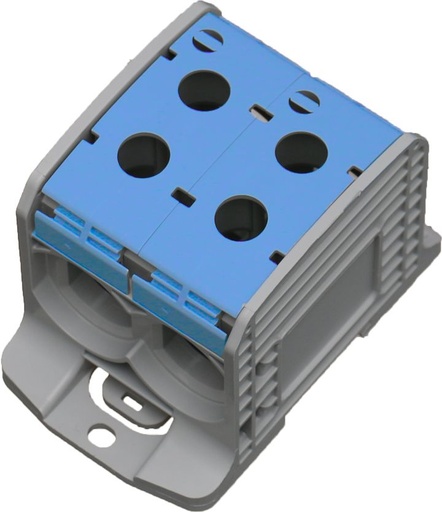 [/087820-3-3] Aansluitklem RKA 1p dubbel 185mm² Cu+Al bruin