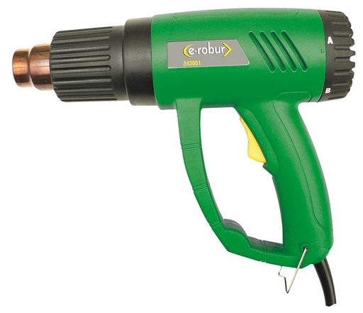 [/12200013] 2-speed hot air gun, 1500W
