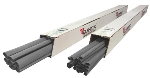 [/12275240] Krimpkous ET301 zwart - doos 6x1m - Ratio 3:1 - 24mm