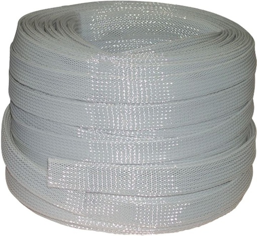 [/15510016] Geweven beschermkous polyamide 6.6 - 16 tot 21mm grijs