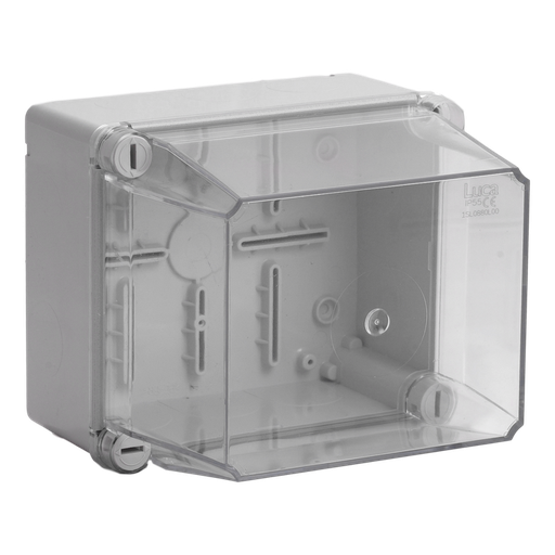 [/1SL0880L00] Anschlussdose IP55-Abdeckung. transp. 160x135x150 1/4t