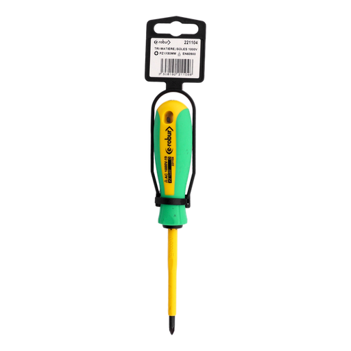[/221104] Insulated Pozidriv® screwdriver n°1 4.5x80 mm