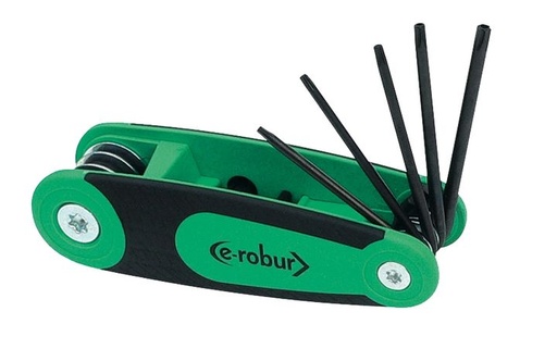 [/221201] Jeu de 8 pièces Clés TORX percées TX9-TX40