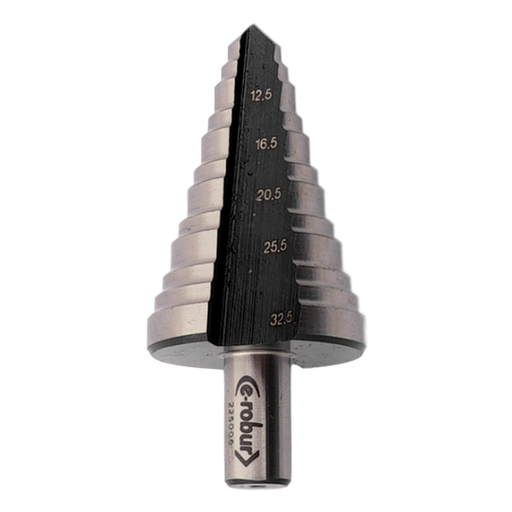 [/225005] Foret Etagé Polydiam ISO 12 à 32 (12,7 à 32,5 mm)