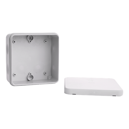 [/3040112] Aftakdoos IP55 2komp. ap10/g 100x100x46.5
