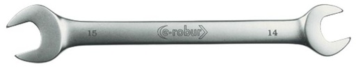 [/391355] Set van 9 platte sleutels van 6 tot 23 mm