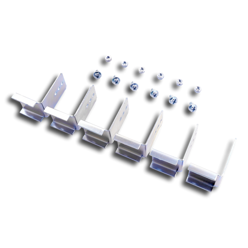 [/48243] Set van 6 steunen voor verticale kableergoot Atlantic