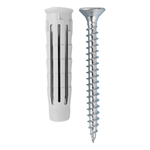 [/565391] Dübel PA6 T6 8mmX40mm / VA Elematic