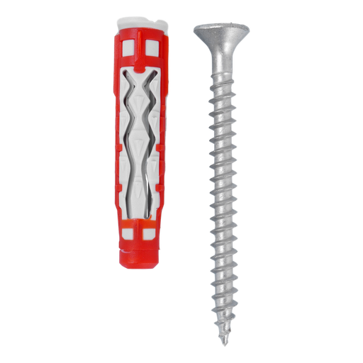 [/565542] 250 x Dübel BLUEFIX VA 6mm x 35mm + Schraube Elematic