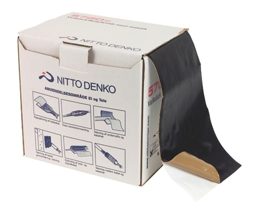 [/57GO50] Zelfvulkaniserende tape Nitto type 57 50mm x 2mm x 10m