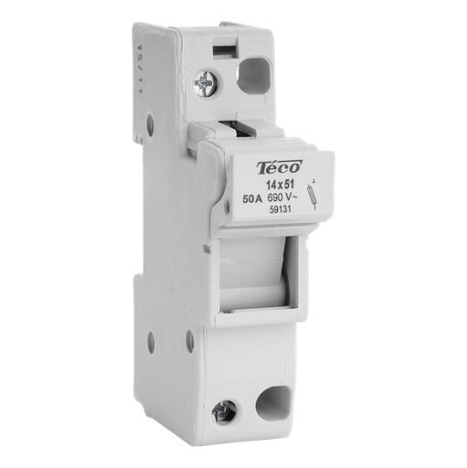 [/59131] Zekeringsscheider indus Teco 1-Polig  14x51