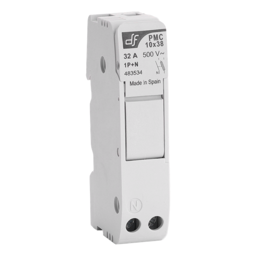 [/59226] Zekeringsscheider kompaktTeco F+N 10x38 1 mod breed