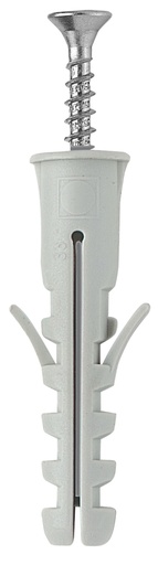 [/8702264] Plug PA6 EB/VA 8 x 40 + schroef PZ 5 x 50