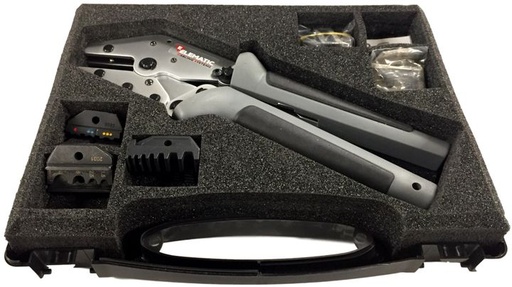 [/9400FV] EZ CRIMP crimping tool + 5 dies for photovoltaic systems