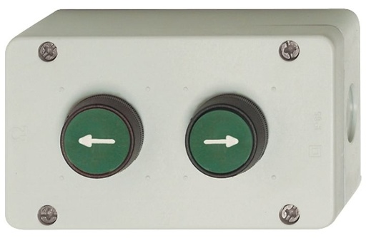 [/BG20PF] Assembled station 2 units with black plastic bezels