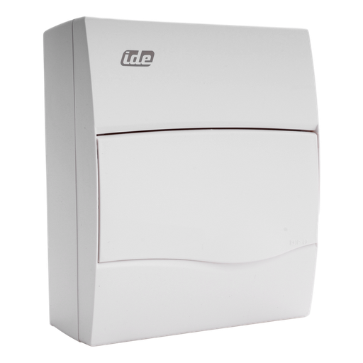 [/BV8PO/RR] Coffret app. IP40 Combi porte opaque 8 mod. + borniers