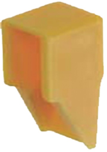 [/CO172008] Capuchon isolant jaune SQIk 2,5-10 pour peigne SQI