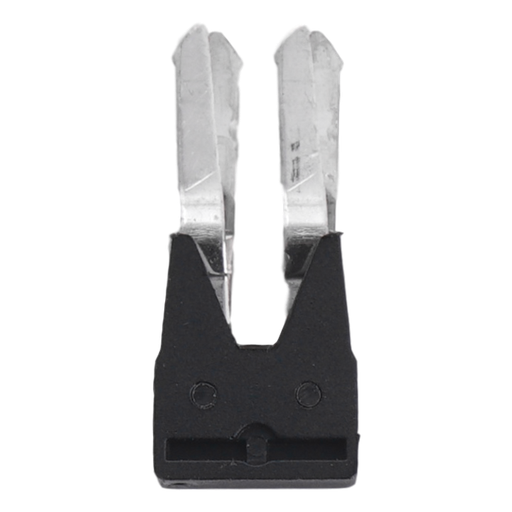 [/CO172014] Zwarte kamgeleider SQI voor 2 klemmen SRK  2,5mm²