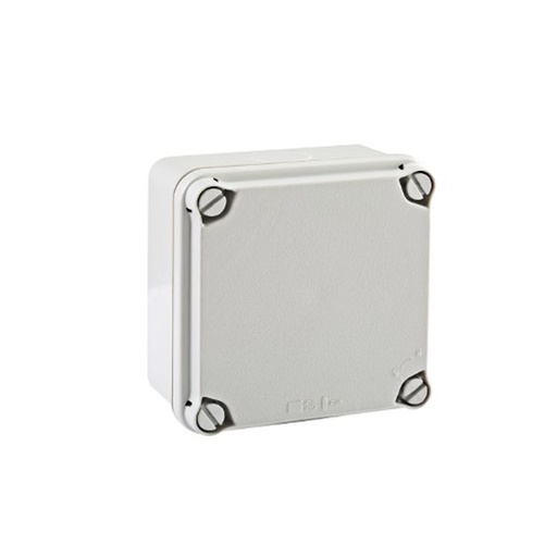 [/EL111] Aftakdoos 108x108x64 volle wanden + vol deksel