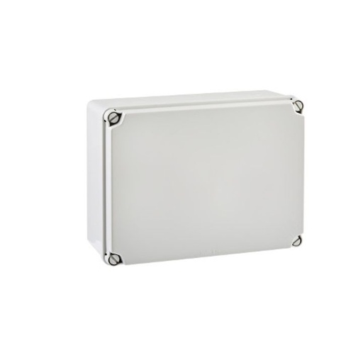 [/EL231] Abzweigdose  241x180x95 massive Wände + undurchsichtiger Deckel