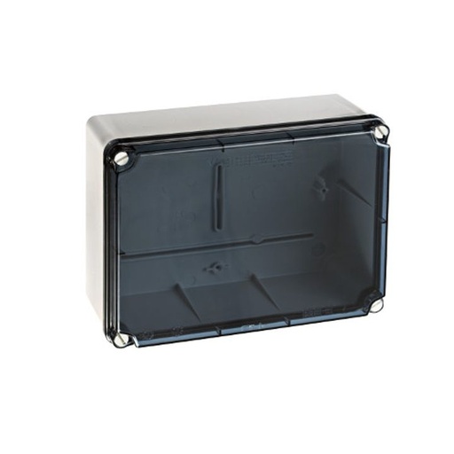[/ELT231] Abzweigdose 241x180x95 Massive Wände + durchsichtiger Deckel