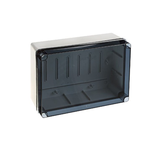 [/ELT322] Junction box 328x239x129 solid walls + transparent cover