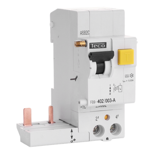 [/FB9402003A] Blockdifferenzialschalter Teco 2P 40A 30mA Type A